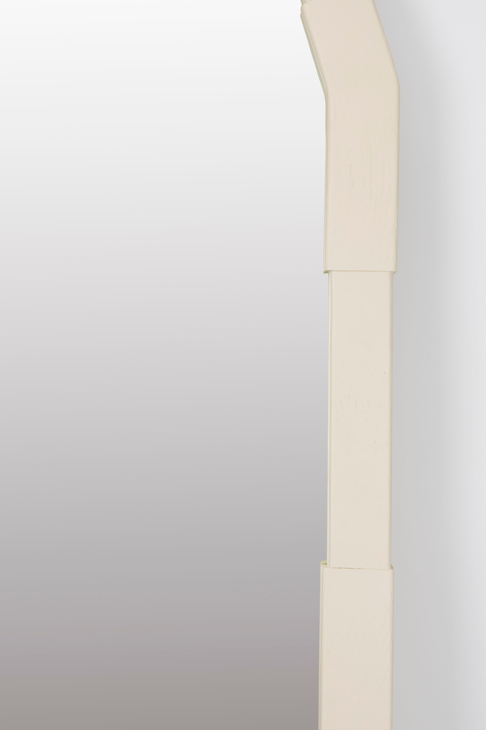 Zuiver Reverse Organic Cream Oak Wood Wall Mirror